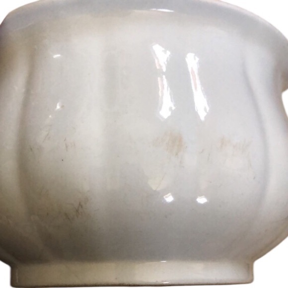 VINTAGE WM ADAMS & SONS IRONSTONE CHAMBER POT ENGLAND - Picture 3 of 6